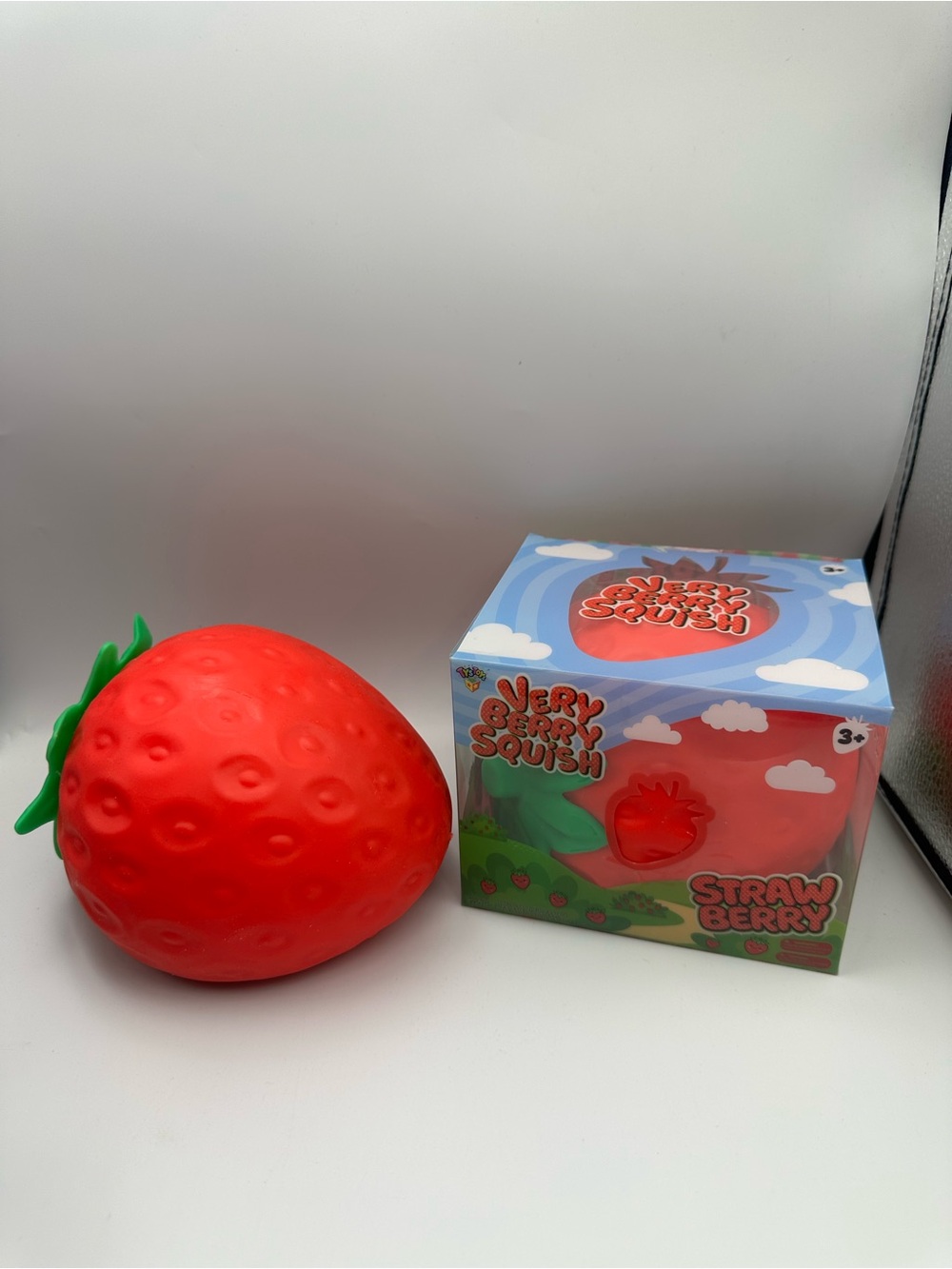 Strawberry Toy - Red squishy